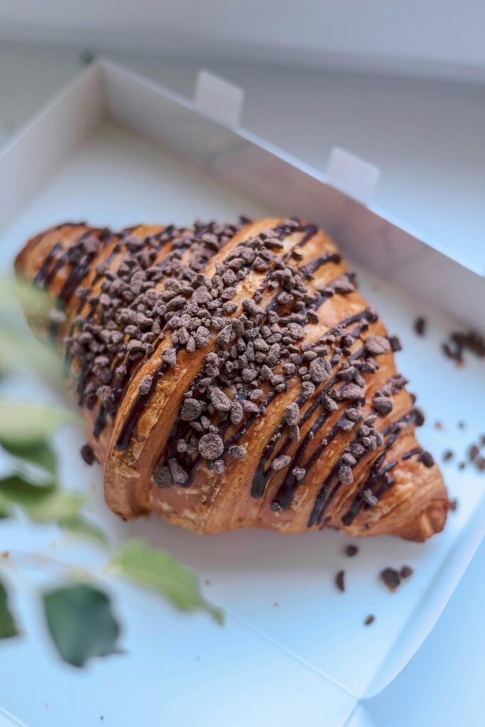 Fresh Chocolate Croissant