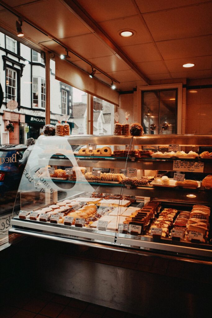 Warm Bakery Interior